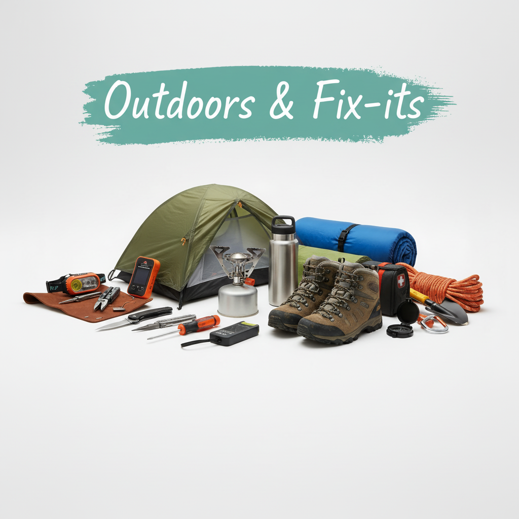 Outdoors & Fix-its