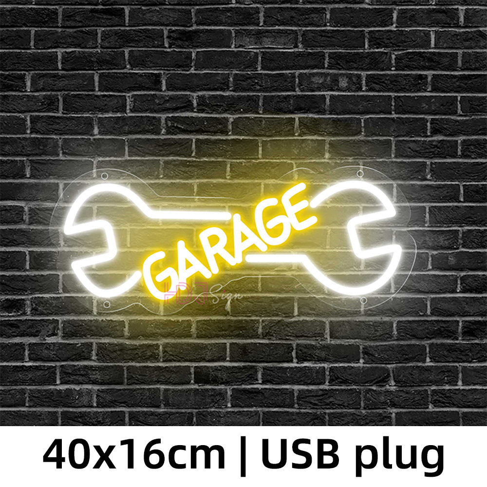 Engine Car Repair Personalized Picture LED Decoration