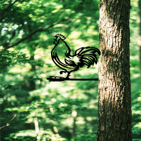 CIFbuy Vintage Farmhouse Style Outdoor Iron Garden Decor Art Wall Sign(TikTok, Temu Pick-up Service)