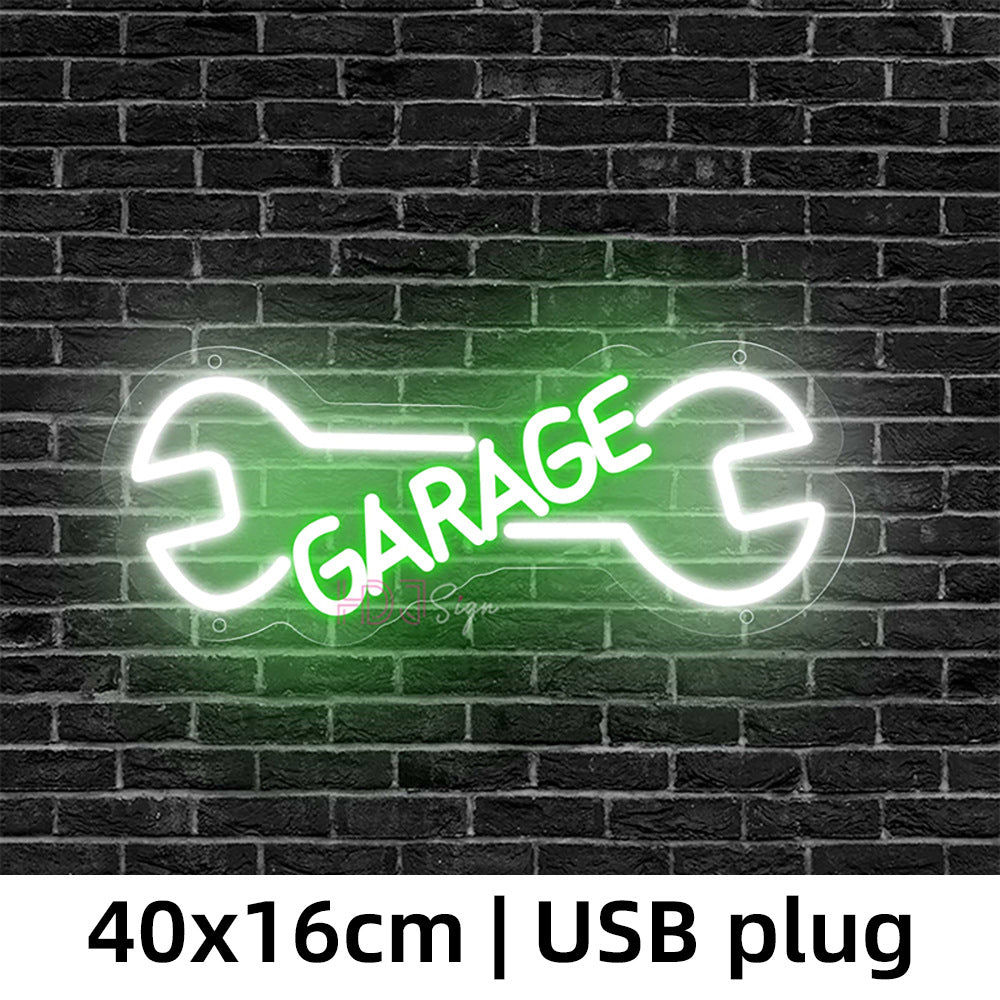 Engine Car Repair Personalized Picture LED Decoration