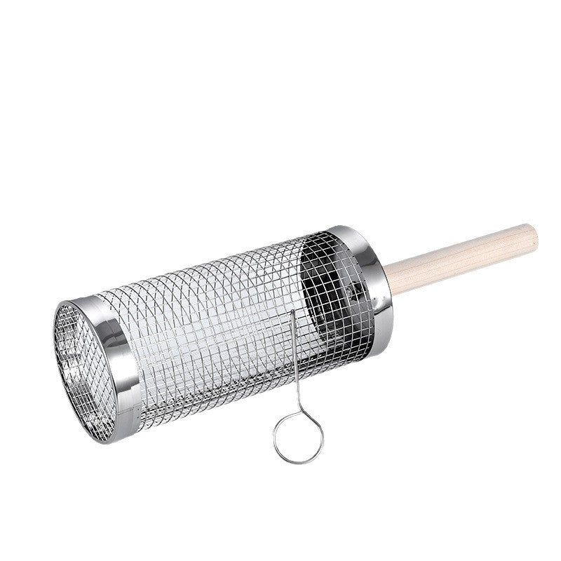 Stainless Steel Round Barbecue Grill For Outdoor Convenience