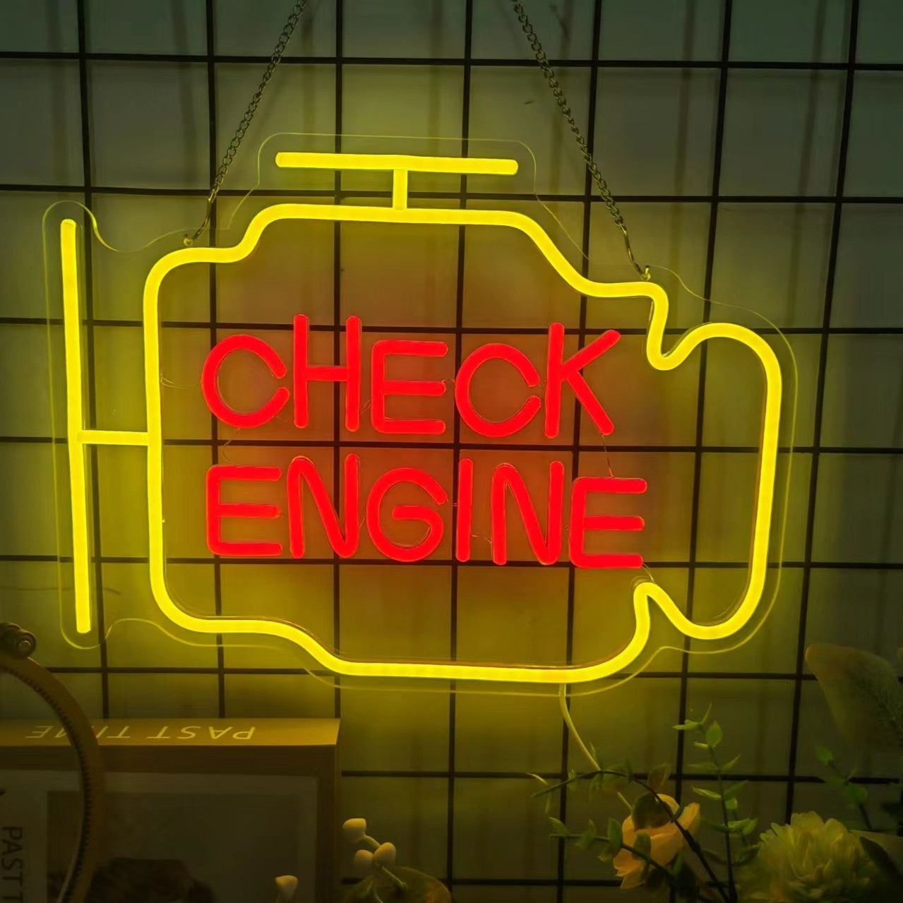 Engine Car Repair Personalized Picture LED Decoration