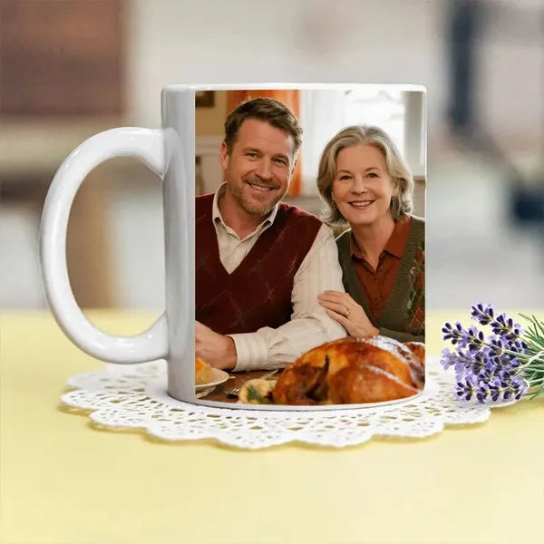 Custom Mug 11oz Christmas Photo Gift - Must Upload The Image