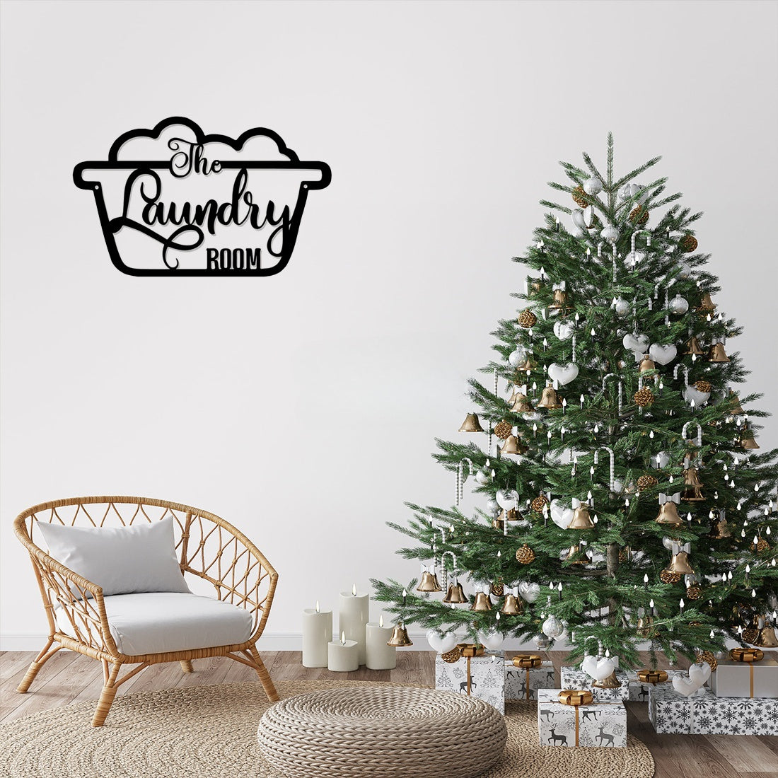 Retro Vintage Metal Tin Sign - Industrial & Farmhouse Wall Decor For Man Cave