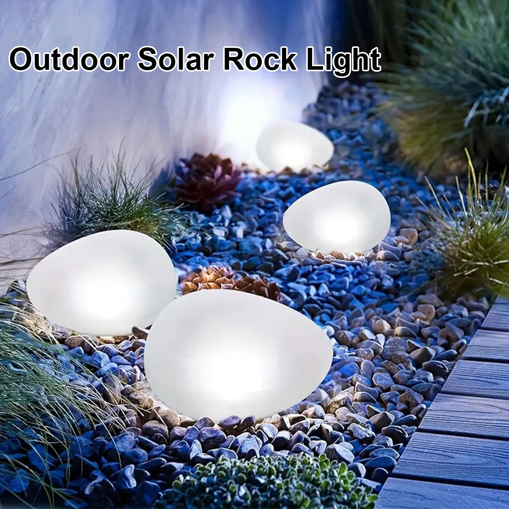 Outdoor Solar Rock Light