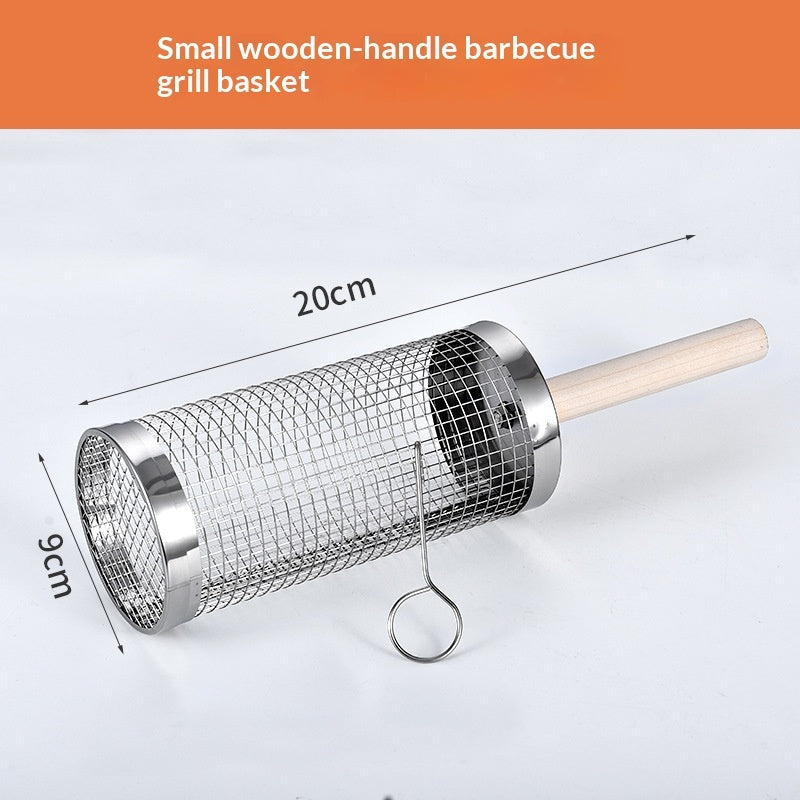 Stainless Steel Round Barbecue Grill For Outdoor Convenience